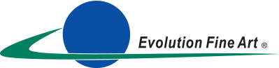 Logo for Evolution Fine Art
